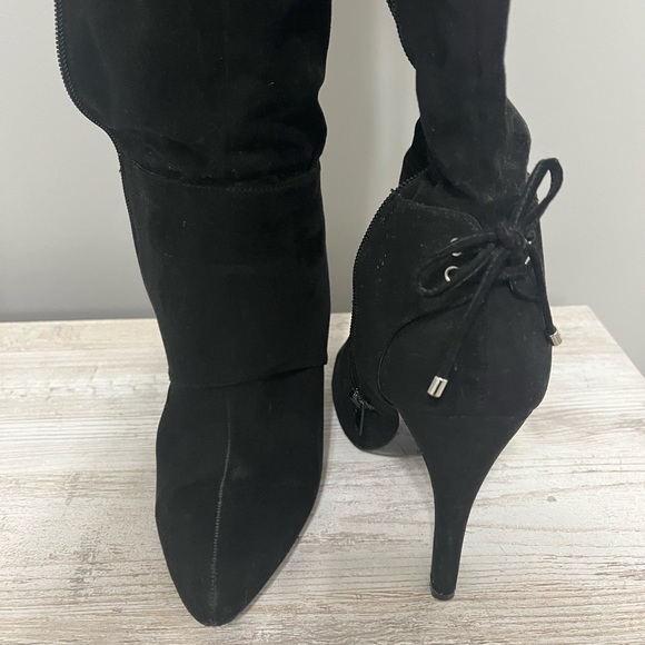 Nina New York black over the knee boots - Picture 2 of 5